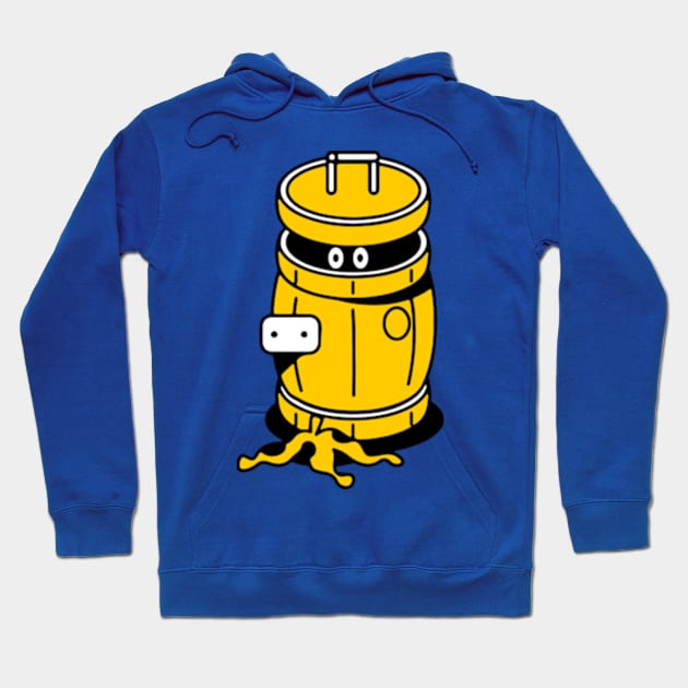 Funny Barrel Hoodie by Gimmedangers